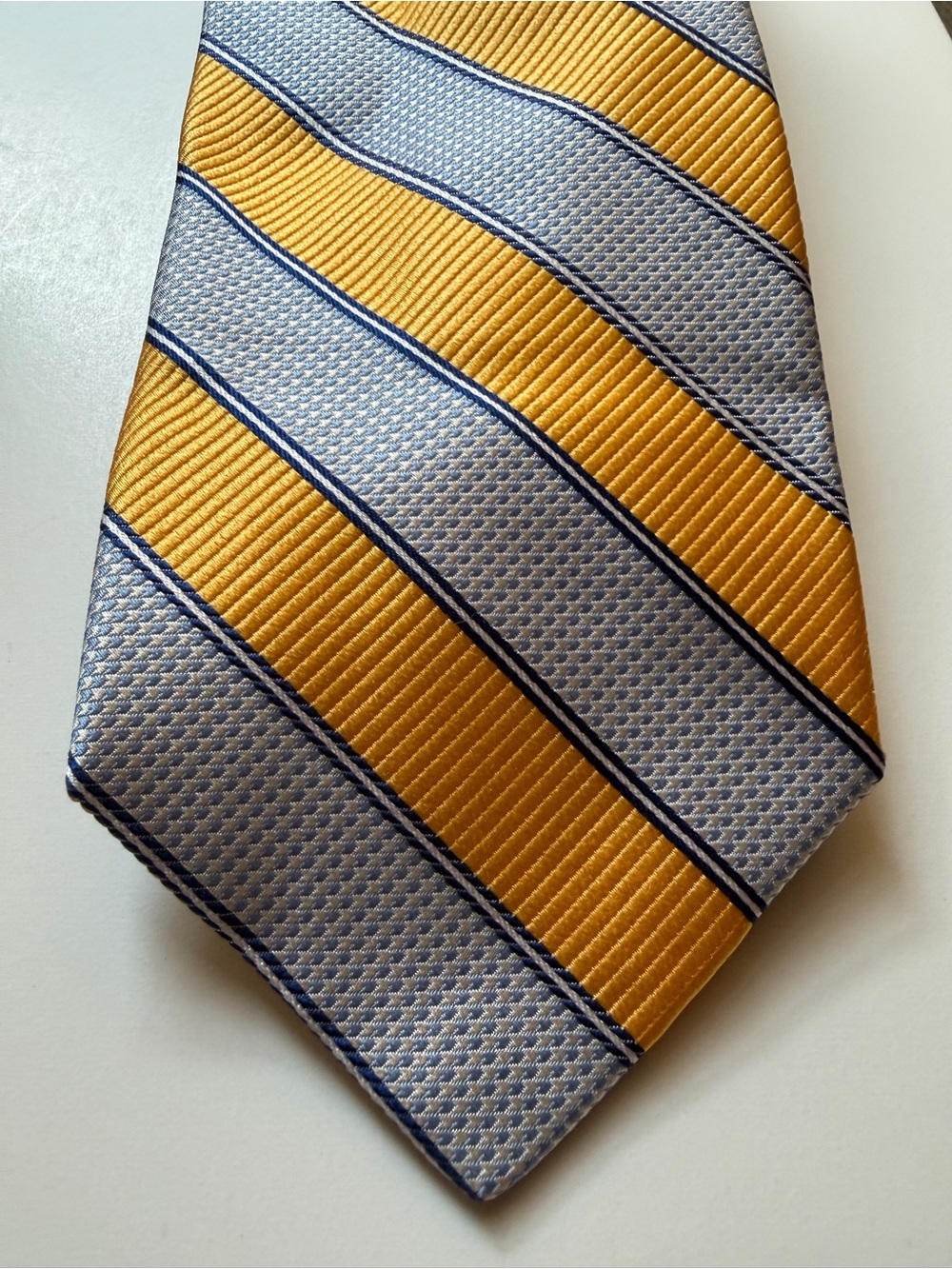 Robert Talbott "Best of Class" Silk Striped XL (Extra Long) Necktie